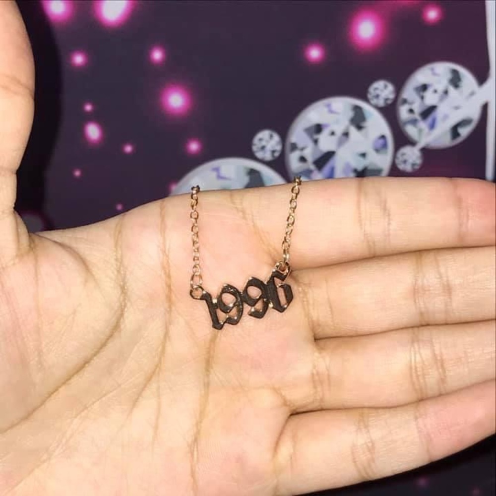 1996 birth year necklace